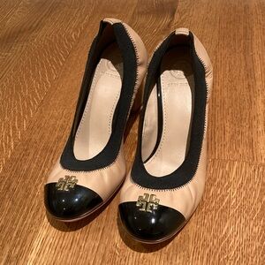 Tory Burch cap toe heels - going soon!
